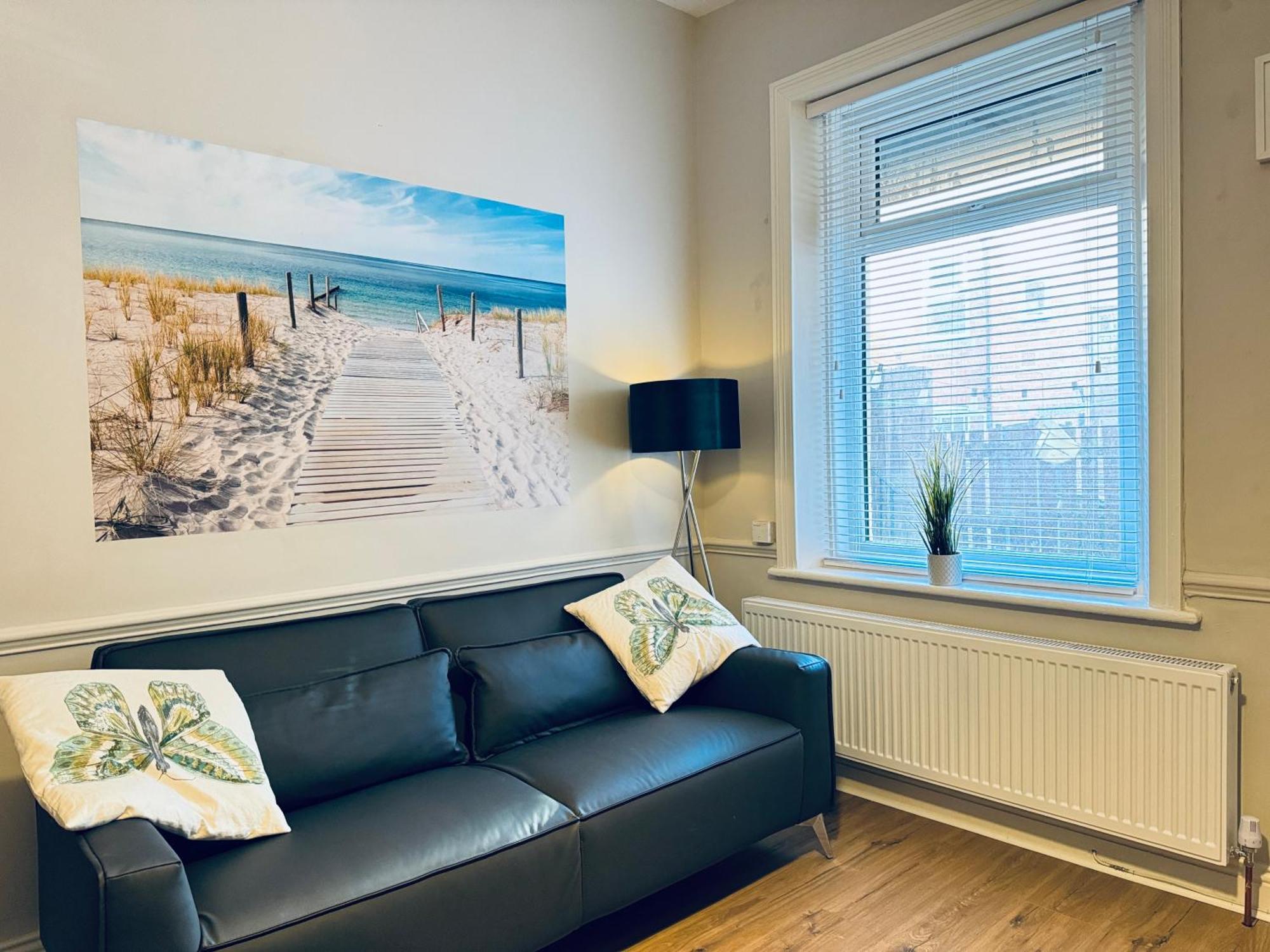 Rockcliffe Retreat, Stylish Coastal Apartment Whitley Bay Ngoại thất bức ảnh
