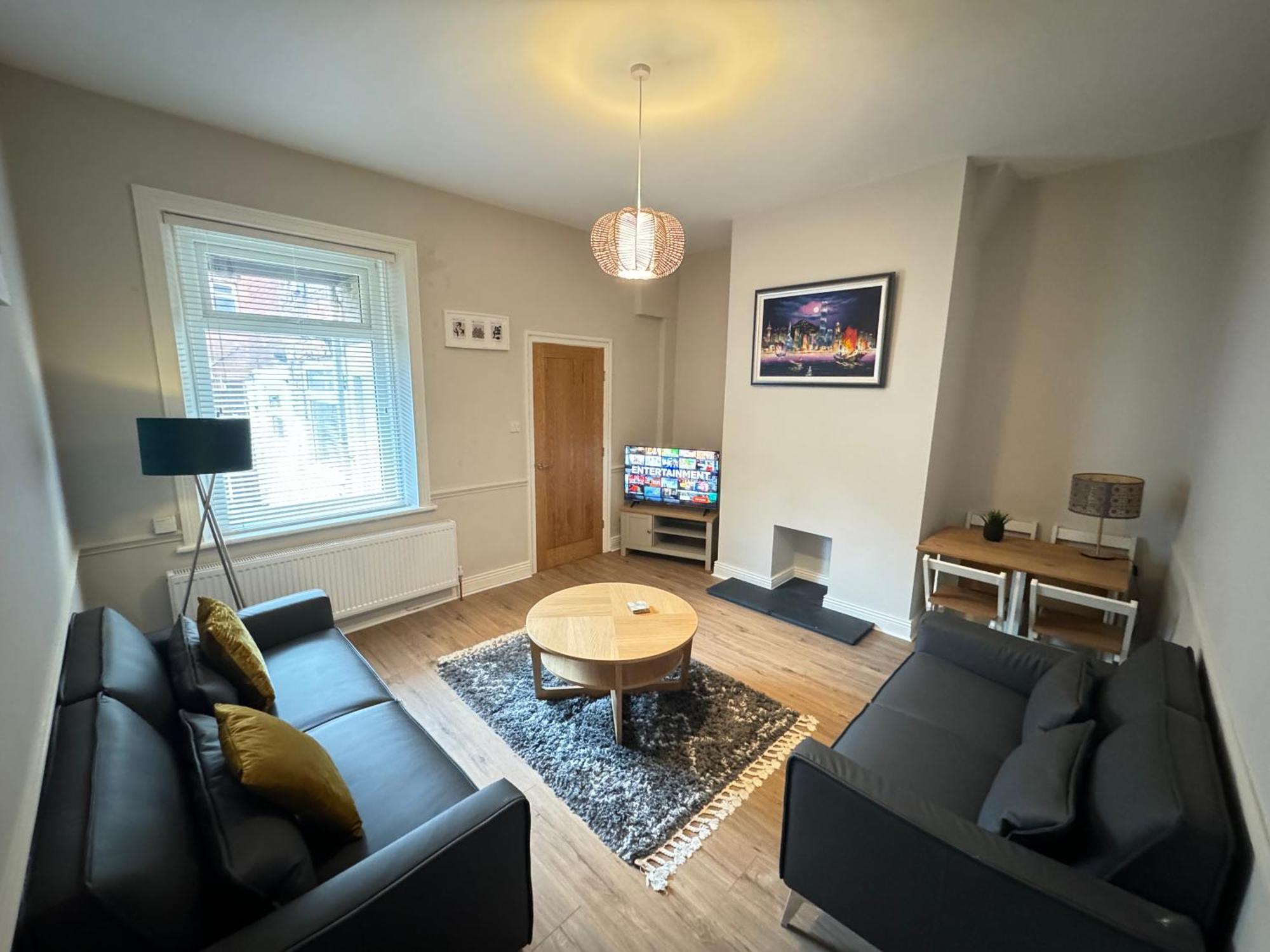 Rockcliffe Retreat, Stylish Coastal Apartment Whitley Bay Ngoại thất bức ảnh