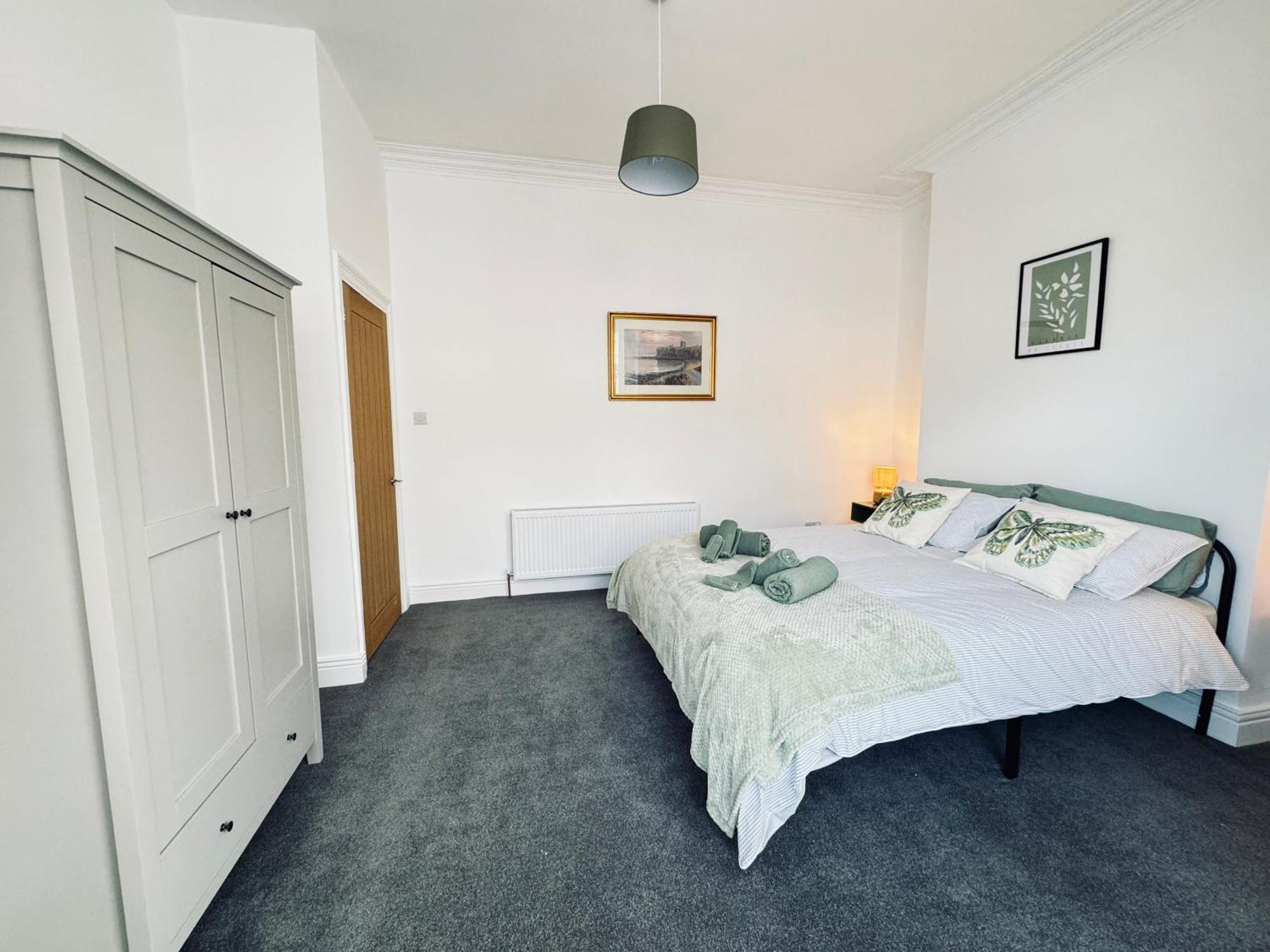 Rockcliffe Retreat, Stylish Coastal Apartment Whitley Bay Ngoại thất bức ảnh